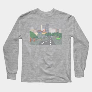 Pixel Raleigh Long Sleeve T-Shirt